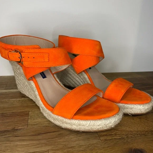Stuart Weitzman Lexia Espadrille Wedges - Picture 2 of 7